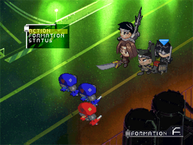 Melty Lancer - The 3rd Planet screenshot 2 for Playstation